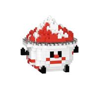 NOOLY Food Series Micro Building Block for Kids and Adults Home and Office Decoration Toy WKLJM-04 (Sweet Ice Cream, 259 Pcs) 8925
