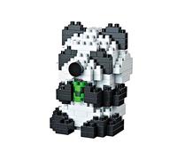 NOOLY Kids Adult Animal Micro Building Blocks Set for Home and Office Decoration KLJM-10 ((Panda eat Bamboo,239PCS)