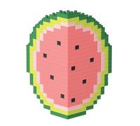 NOOLY Kids Adult Fruit Micro Building Blocks Set for Home and Office Decoration KLJM-10 (Watermelon, 532 Pcs) 8906