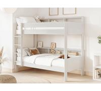 Noomi Bodie Wooden Bunk Bed in White | Size: EU Single Noomi White EU Single