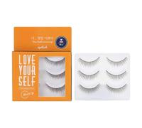 [NOON’S UP LOVE YOURSELF False Eyelash 3 Pairs] - ★Glue is not included!!★ Eyelash, Fake Eyelash, Eye Lashes, Eyebrow growth, Dramatic Lashes, Lashes with Glue (ELLIE)