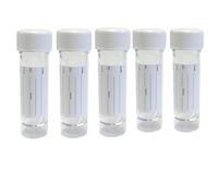Noondl 5 Pack Urine Sample Bottles NHS Certified Wee Bottles for Specimen Laboratory Medical Use