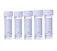Noondl Urine Sample Bottles with Screw Top and Labels 5 Bottles