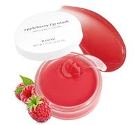 NOONI Vegan Butter Melting Balm - Appleberry Lip Sleeping Mask | Shea Butter, Vitamins, Nourishing Treatment for Dry Lips, Soothing, Overnight Moisturizer, Softening, Hydrating, 0.42 Oz