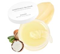 NOONI Vegan Butter Melting Balm - Applebutter Lip Sleeping Mask | Shea Butter, Vitamins, Nourishing Treatment for Dry Lips, Soothing, Overnight Moisturizer, Softening, Hydrating, 0.42 Oz