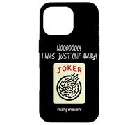 Nooo! I was just one away Mah Jong Mahjong Case for iPhone 16 Pro
