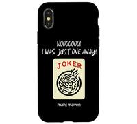Nooo! I was just one away Mah Jong Mahjong Case for iPhone X/XS