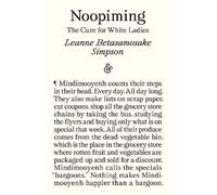 Noopiming: The Cure for White Ladies