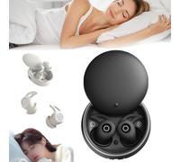 Noorasleep Snooze Pods Pro, 2025 Upgraded Snoozepods Pro, Bluetooth Sleepbuds, Noora Sleep Earbuds with Smart Case, Soft and Comfortable Silicone Earplugs, Noise Reduction for Side Sleepers(Black)