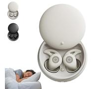 Noorasleep Snooze Pods Pro, Snoozepods Pro - Bluetooth Sleepbuds, Blocks of Noise, Ear Pods for Sleep with a Smart Case, Anti-Snoring Pod for Side Sleeper (White)