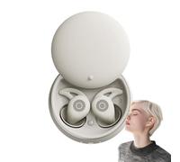 Noorasleep Snooze Pods Pro, Snoozepods Pro - Bluetooth Sleepbuds, Micro Sleep Earbuds for Side Sleepers with a Smart Case, Sleep Headphones with Noise Reduction, Soft and Snug Fit (Grey)