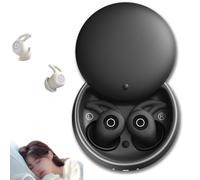 Noorasleep Snooze Pods Pro, Snoozepods Pro - Bluetooth Sleepbuds, Sleep Headphones with Noise Reduction, Soft and Snug Fit (Black)