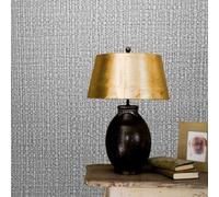 Noordwand Galerie Perfecto 2 Light Grey Weave Texture Textured Wallpaper