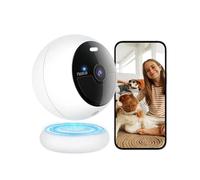 Noorio Security Camera Outdoor Wireless, Indoor Magnetic Cameras for Home Security Battery Powered, 1080P AI Motion Detection 2.4G WiFi, 8GB Free Local Storage MagCam, B200-SE