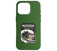 Noosa Australia Surf Wave Koala Nature Silhouette Case for iPhone 16 Pro