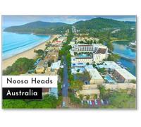 Noosa Heads, Sunshine Coast, Queensland, Australia, Design 1, Fridge Magnet