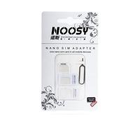 Noosy 4in1 Adapter and Sim Pin Nano-Sim Kit, 3 Piece