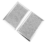 NOOTO 2 Pack WB06X10608 Microwave Hood Aluminum Grease Filter for GE WB02X28930 SE-2800-006 166430 AH1022452 EA1022452 AP3883312 PS1022452 Microwave Grease Filter