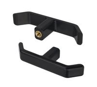 NOOTO 2pcs RV Waste Valve T-Handle Black Universal Fit, | Replacement for Sewer & Water Tank Drain, Dump Valve, Waste Gate Pull, RV Marine Toilet Accessories