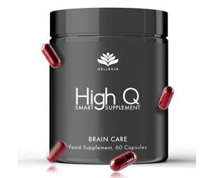 Nootropic Brain Capsules - Focus Supplement | Nootropic Brain Supplement for Cognitive & Memory Function | 60 Capsules | Productivity Science Backed Formula - Made in The UK
