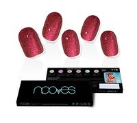 NOOVES 4128-50005 Laminas De Unas De Gel Crimson Red Premium Luxe Solid #red 20 U for Adults, Built for Daily Beauty and Care, red