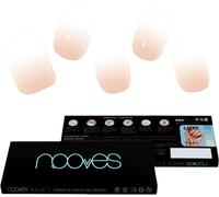 Nooves Gel Nail Sheets 20 Units Nude Baby Boomer Premium Luxe