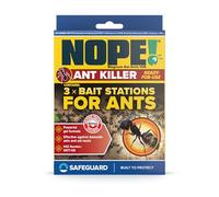 NOPE! Ant Killer Bait Station (3 x 5g) Indoor & Outdoor. Clean, Quick, Long-Term solution to ant infestation.
