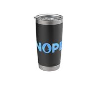 Nope Blue Color Island Mana Magic Stainless Steel Insulated Tumbler