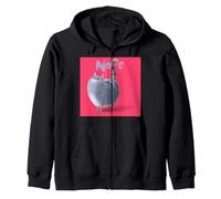 Nope Cat Attitude Pets Graphic Zip Hoodie