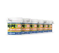 NOPE! Flea Smoke Bombs for The Home (14g x 6) | 6x8m Coverage | Non-Staining | Killer for All Flying & Crawling Insects | for Bedrooms, Living Rooms, Garages