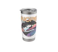 Nope Funny Astronaut Space Galaxy Rocket Science Star Planet Stainless Steel Insulated Tumbler
