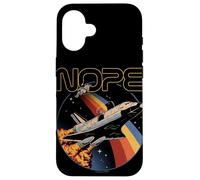 Nope Funny Astronaut Space Mission Rocket Science Moon Case for iPhone 16