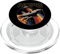 Nope Funny Astronaut Space Mission Rocket Science Moon PopSockets PopGrip for MagSafe