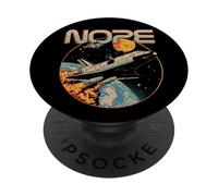 Nope Funny Astronaut Space Universe Rocket Science Moon PopSockets Adhesive PopGrip