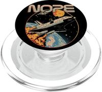 Nope Funny Astronaut Space Universe Rocket Science Moon PopSockets PopGrip for MagSafe