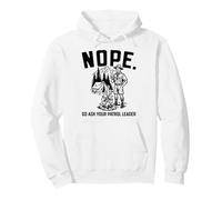 Nope Go Ask Your Patrol Leader Funny Scoutmaster Scouts BSA Pullover Hoodie