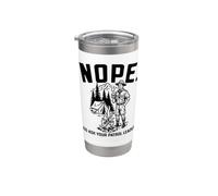 Nope Go Ask Your Patrol Leader Funny Scoutmaster Scouts BSA Stainless Steel Insulated Tumbler