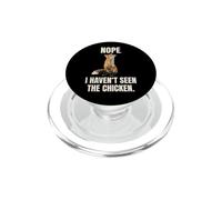 Nope I Haven't Seen The Chicken Funny Red Fox Meme PopSockets PopGrip for MagSafe