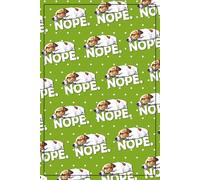 Nope Jack Russell Terrier Dog Notebook Journal - JRT Mom Gift For Women: Blank lined diary w/ CUTE DOGGOS ON EACH PG! Cute small pocket size for daily ... travelers handy dandy mini writing note book