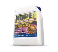 NOPE! Moth Killer Spray - Fast acting, Odourless, Long-lasting Moth Repellent for Clothes, Home, Wardrobe, Room & Carpets. (5L)