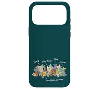 Nope, Nay, Never, Not Gonna Happen Today! Quirky Lazy Cats Case for iPhone 17 Pro Max