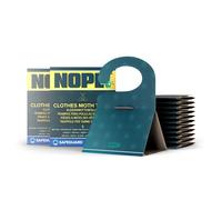 Nope! Nope Clothes Moth Traps (X12) Odourless Non-Toxic Pheromone Sticky Trap For Cupboards, Drawers & Clothes - Child & Pet Safe