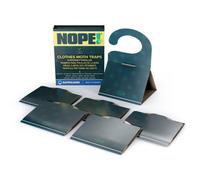 NOPE! Nope Clothes Moth Traps (X6) Odourless Non-Toxic Pheromone Sticky Trap For Cupboards, Drawers & Clothes Storage Areas