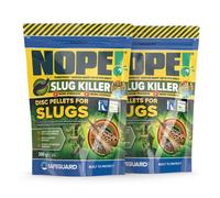 Nope! Nope Slug Killer Pellets For Garden (2X300G - 1000M² Coverage) - Organic, Max-Strength, Mould-Resistant, Save Veg, Fruits & Plants