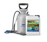 NOPE! Nope Spider Killer Spray - 5L & Sprayer - Contact Killer For All Types Of Spiders. Odourless, For Indoor And Outdoor Use