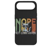 Nope Not Gonna Happen! Retro Cat Shows Middle Finger Case for iPhone Air
