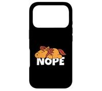 Nope Not Today Lazy Pony Horse Case for iPhone 17 Pro