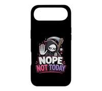 Nope Not Today Sarcastic Grim Reaper Pastel Goth Case for iPhone Air