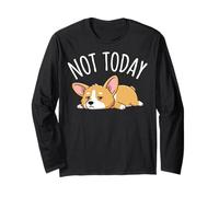 Nope Not Today Sloth Long Sleeve T-Shirt