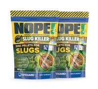 NOPE! Slug Killer Pellets for Gardens 1000m2 Coverage 2 x 300g, Max-Strength, Rainfast & Mould-Resistant